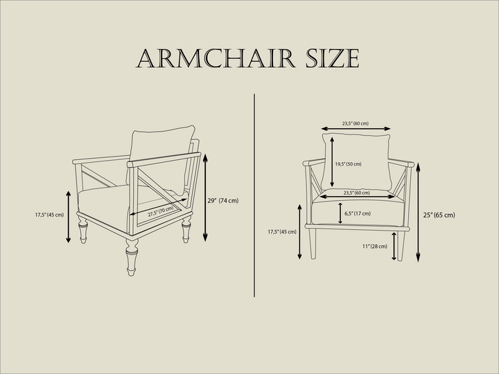 Wooden Rocking Armchair, Comfort Rocking Armchair, Classic Chair Leg, Modern Chair Leg, Special Size Armchair, Cushioned Armchair