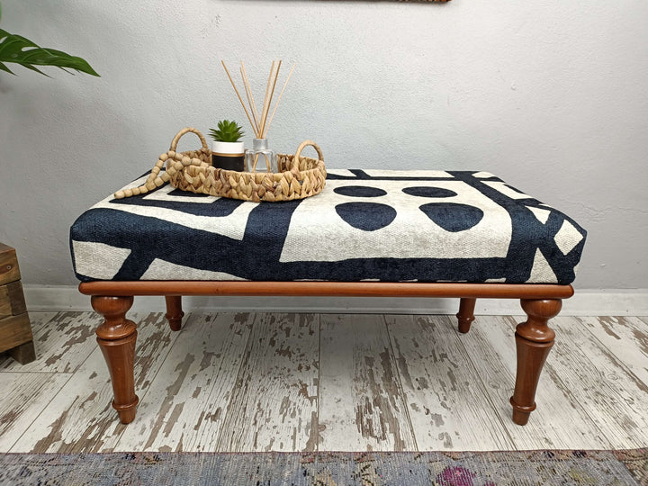 Home Rocking Bench, Mid Century Modern Upholstered Fabric Rocking Bench, Movie To Watch Comfort Bench Mid Century Modern Upholstered Fabric Bench, Wooden Bench with Backrest