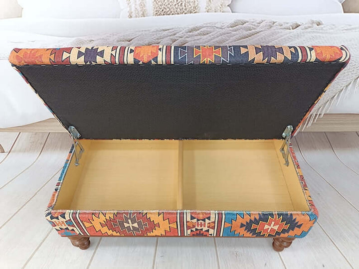 Upholstered Bench, Storage Bench, Storage Coffee Table, Accent Table, Aztec Bench, Footstool Ottoman, Vanity Stool, Farmhouse Bench