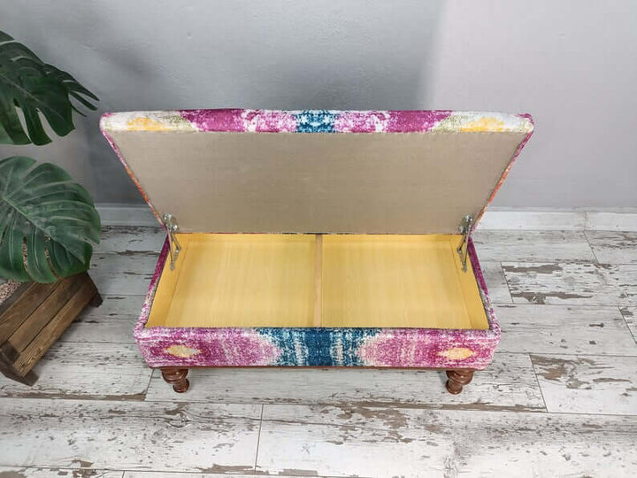 Piano Room Comfortable Footstool Bench, Velvet Footstool Bench, Pedestal Stool Bench, Handmade Yoga Bench, Velvet Ottoman Stool Bench