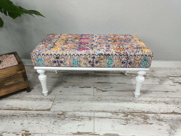 Music Room Piano Bench, Diningroom Table Footstool Bench, Gamer Room Step Stool Bench, Home Office Sitting Bench, Accent Size Long Footstool Bench